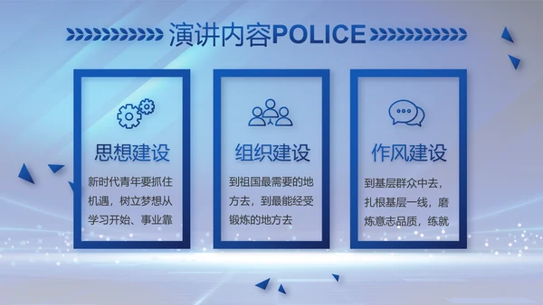 扫黑除恶弘扬正气公安警察动态PPT