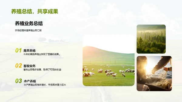 农场业绩回顾与前瞻