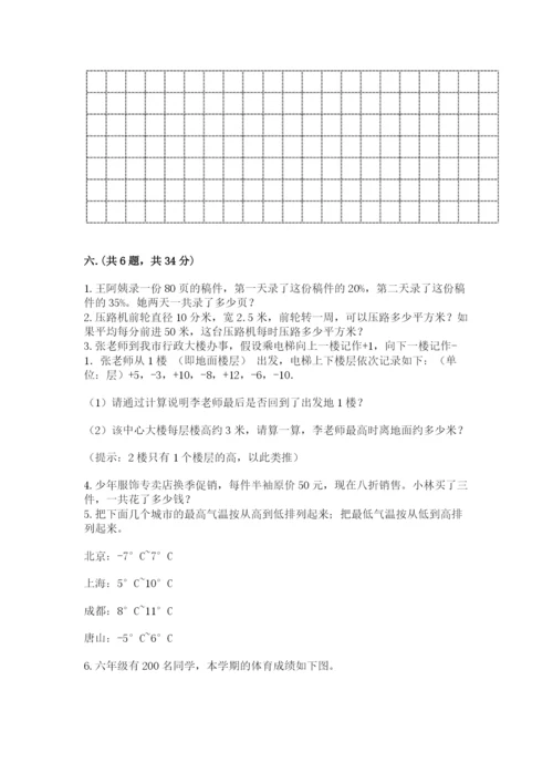 北京版数学小升初模拟试卷附答案（培优a卷）.docx