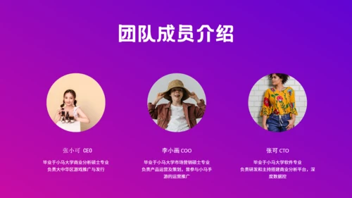 社交平台商业计划3D风通用PPT模板