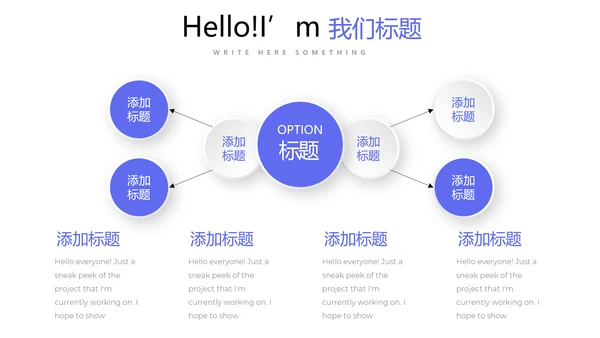 蓝色时尚医疗学术报告动态PPT