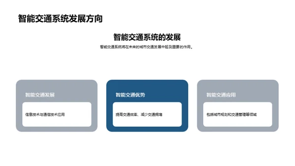 未来智能交通系统的设计