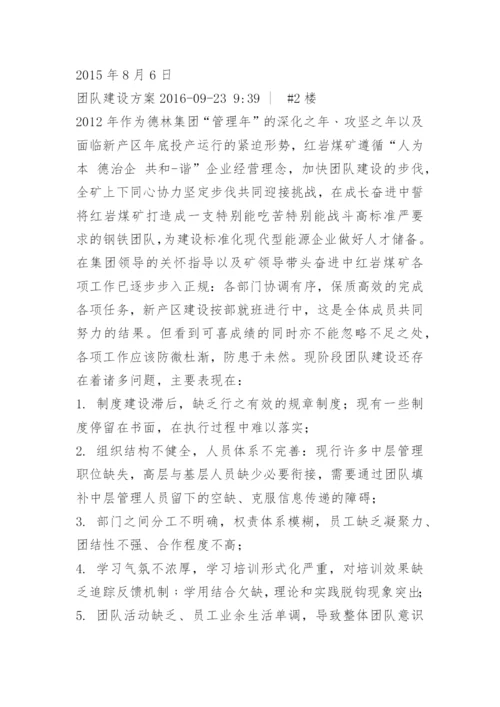 团队建设目标与方案.docx