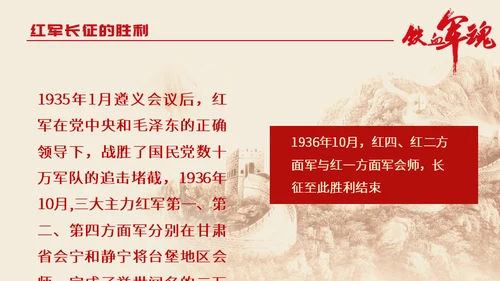 中国解放军铁血军魂-建军节通用PPT模板