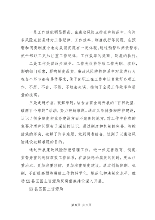 学校关于廉政风险防范管理工作的自查报告 (3).docx