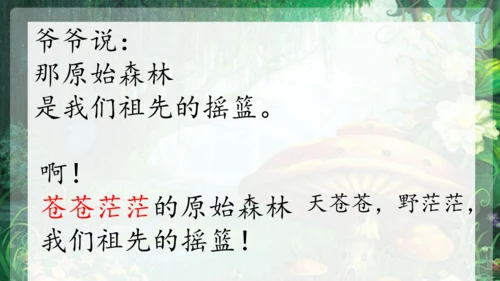 23祖先的摇篮 课件