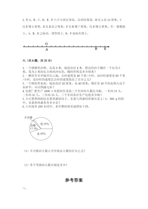 小学数学六年级下册竞赛试题精品（实用）.docx