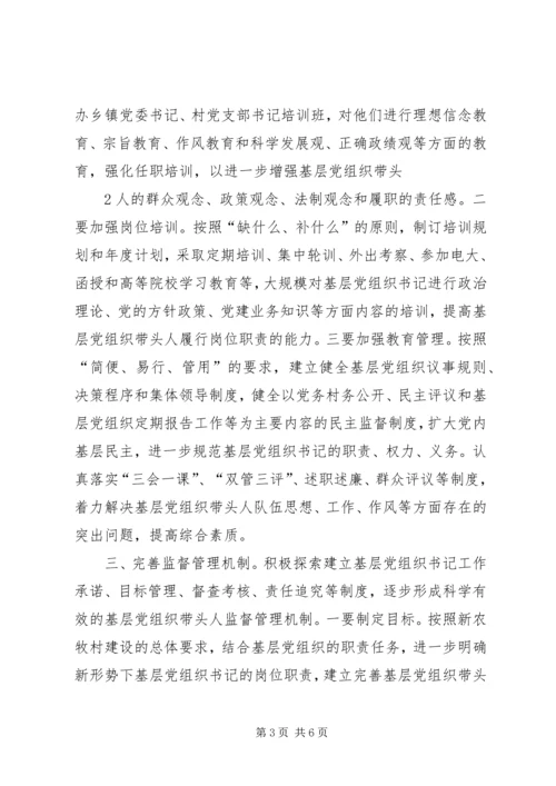 建设高素质基层党组织带头人队伍的实践与思考 (3).docx