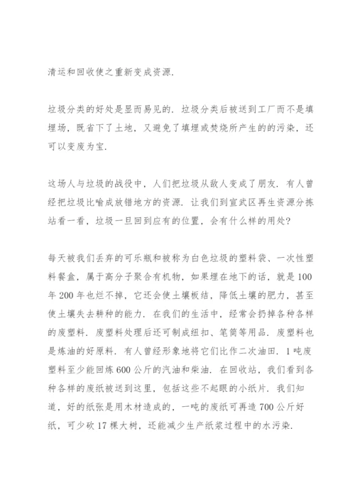 小学生捡垃圾志愿者活动心得感悟集锦.docx