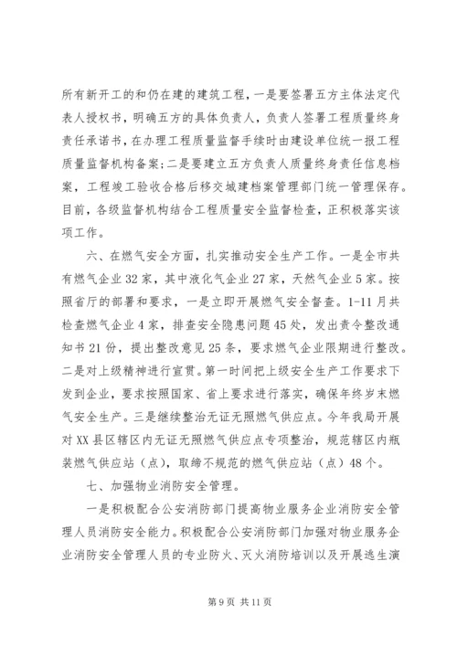 市建设局年终工作总结和工作计划-建设局个人工作总结.docx