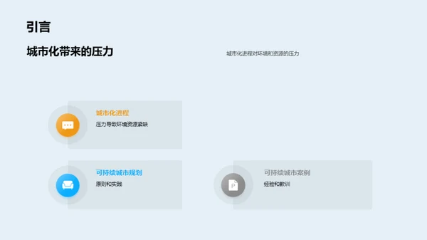 可持续城市规划与建设