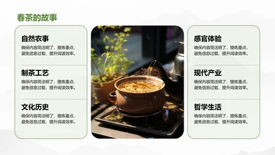 春茶的故事-茶叶PPT