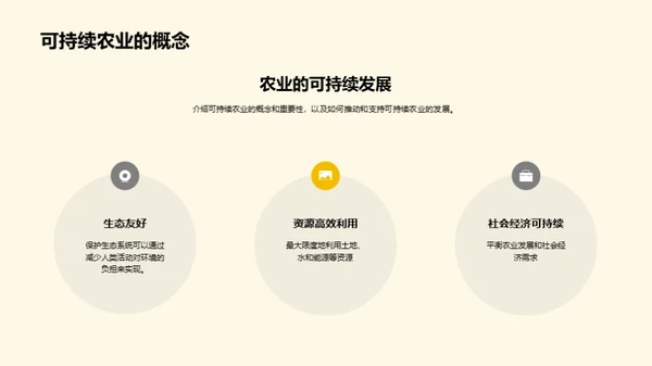 可持续农业：创造绿色未来