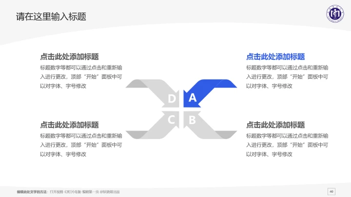 福建医科大学课题学术汇报毕业论文答辩通用PPT模板