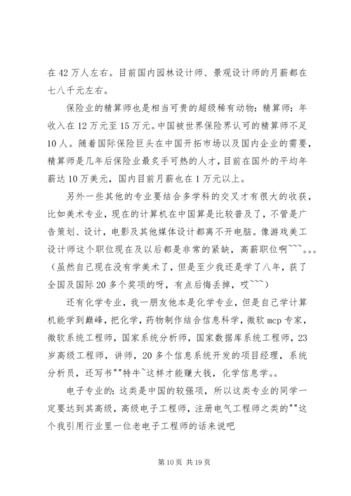 大学四年感想★.docx