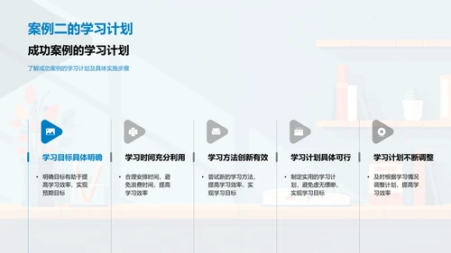 有效学习计划报告PPT模板