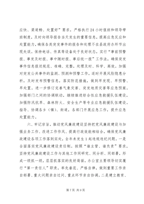 乡镇政府办年度工作总结_1.docx