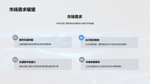 交通解决方案路演PPT模板