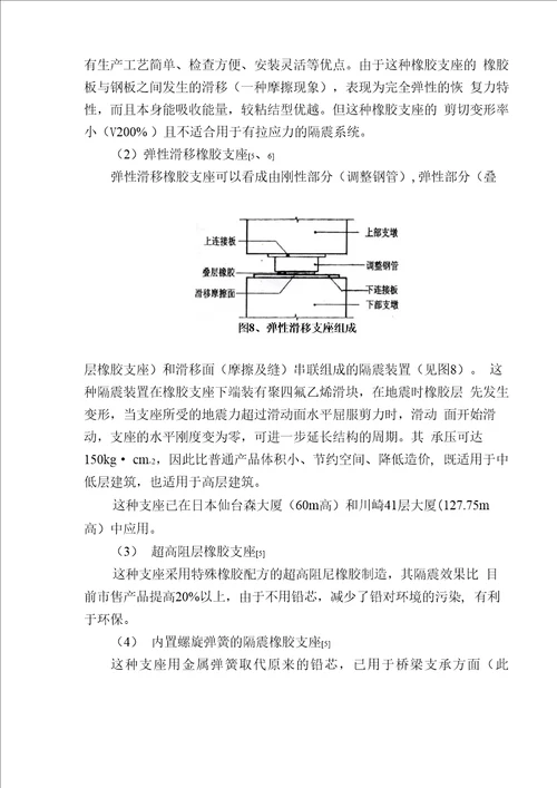 建筑隔震橡胶支座介绍