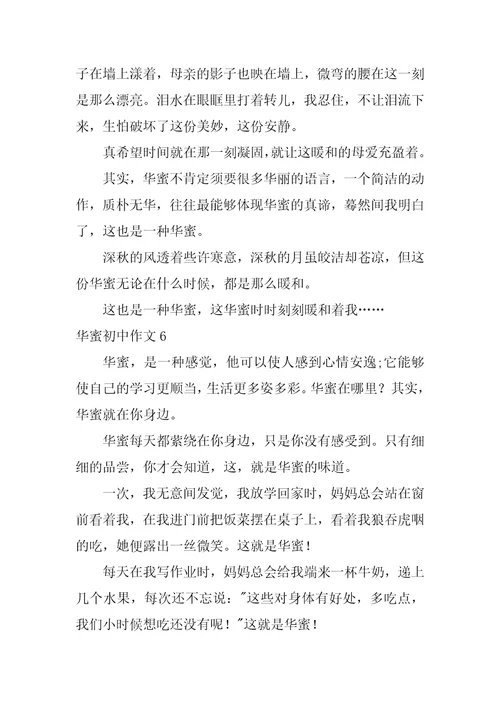 幸福初中作文