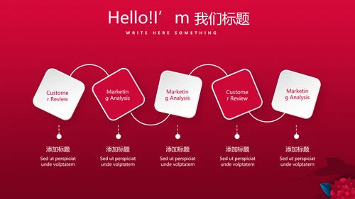 红色喜庆电视节目策划活动营销方案销售策划动态PPT
