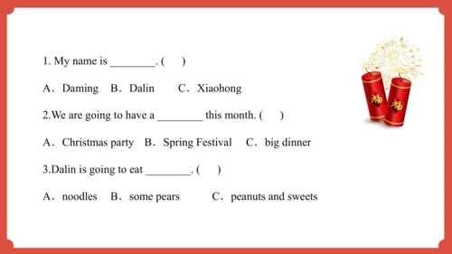 Module 10 Unit 1 We have a big family dinner  课件（共