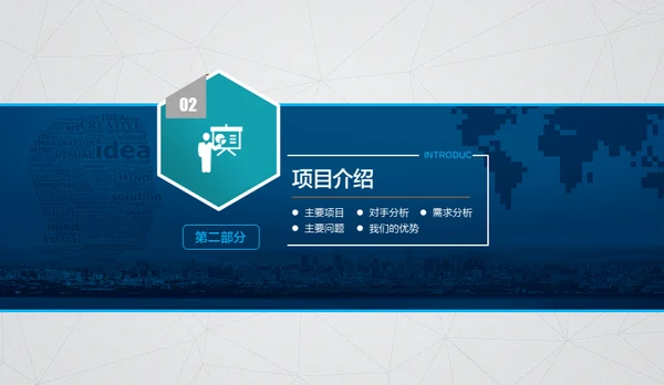 创业融资计划书项目展示商业计划书通用PPT模板