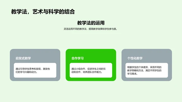 教师专业学习指导PPT模板