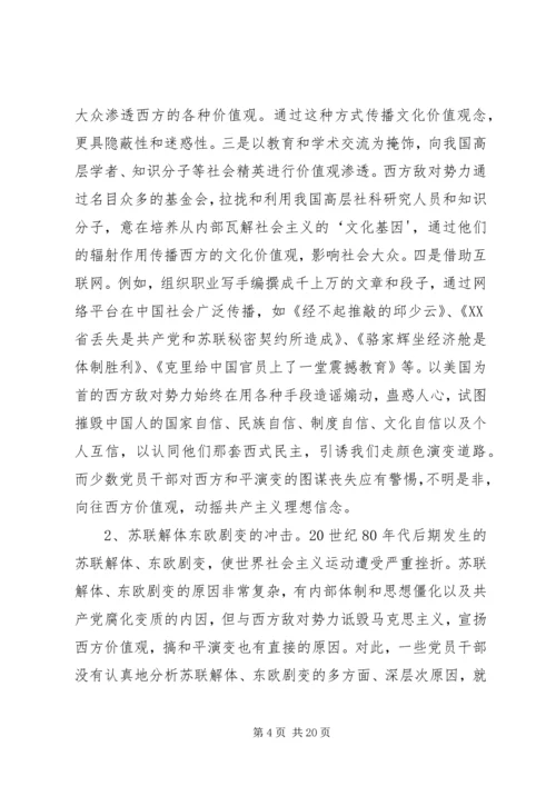 部分党员理想信念缺失的原因分析及对策建议5篇.docx