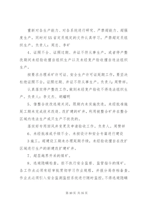 戛达煤矿安全生产隐患治理专项行动实施方案.docx