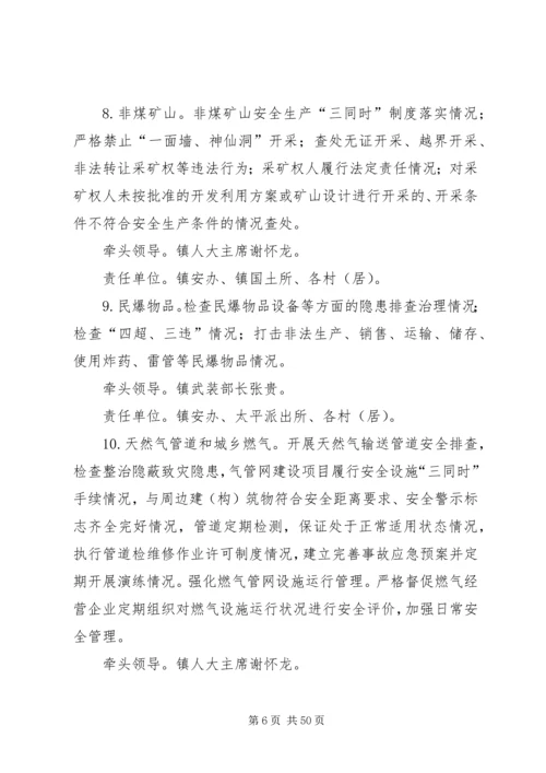 乡镇安全生产专项整治工作方案.docx