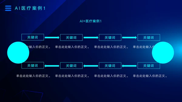 AI医疗行业研究报告通用PPT模板