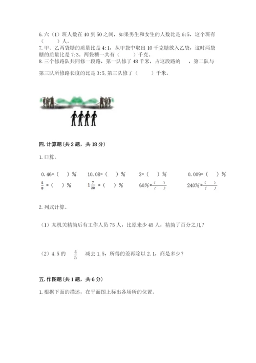 小学六年级下册数学期末卷附参考答案【预热题】.docx