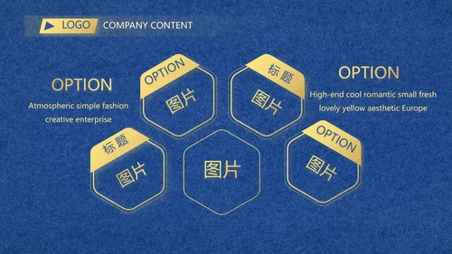 蓝色高端欧式风格商业计划书PPT动态模板