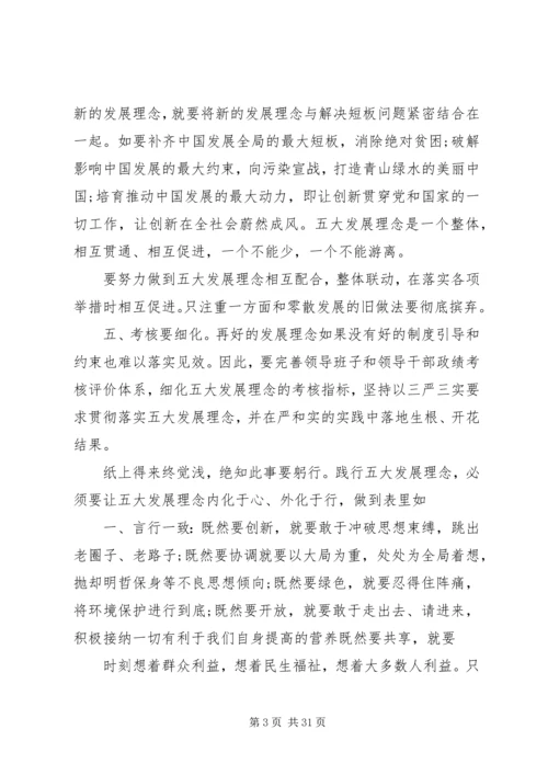 五大发展理念报告总结3篇.docx