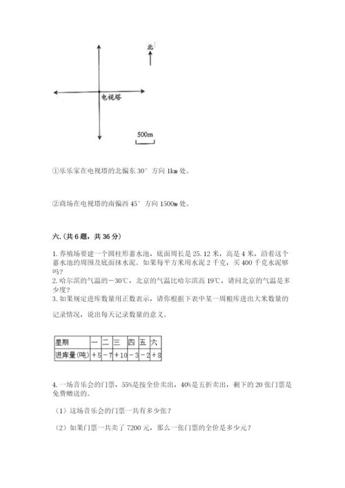 小升初数学综合模拟试卷及完整答案【易错题】.docx
