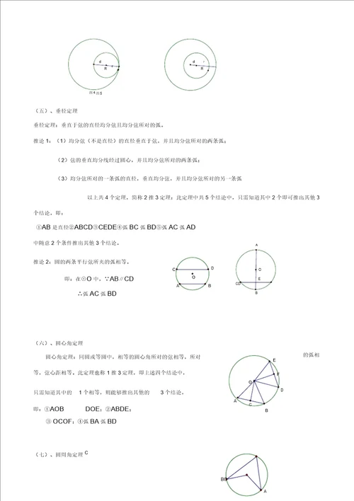 中考数学专题复习计划教案圆