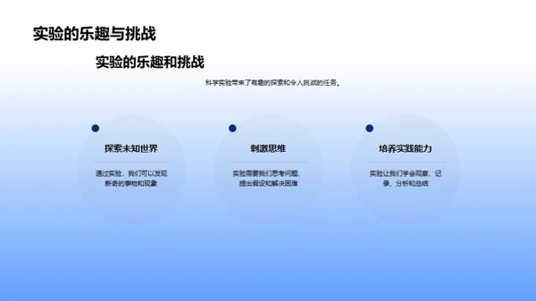 探索科学实验