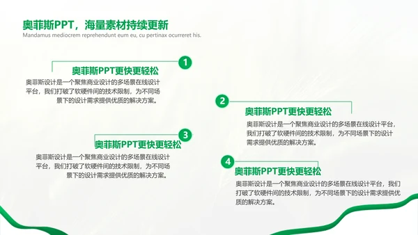 绿色简约风农学专业科研总结