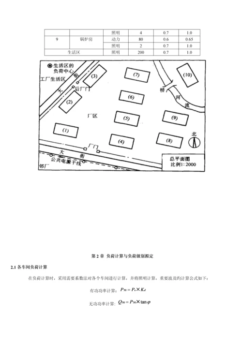 工厂供电优质课程设计.docx