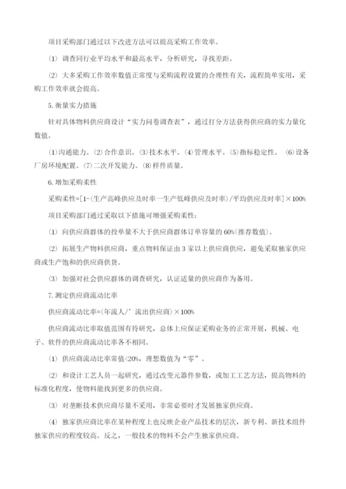 项目采购绩效改进的途径与措施.docx