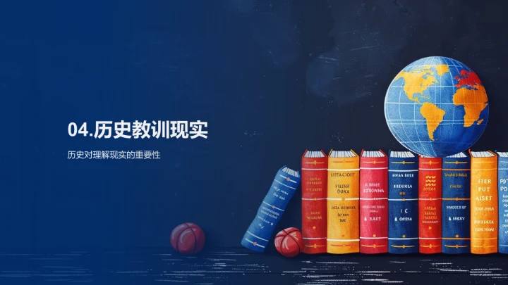 历史现实对照PPT模板