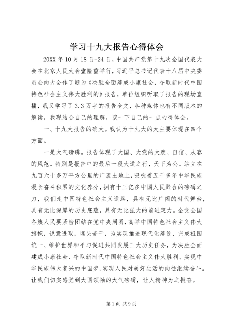 学习十九大报告心得体会 (21).docx