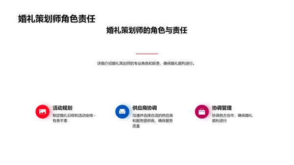 婚礼策划与执行