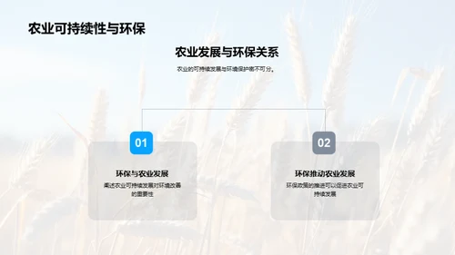 农业可持续发展投资策略