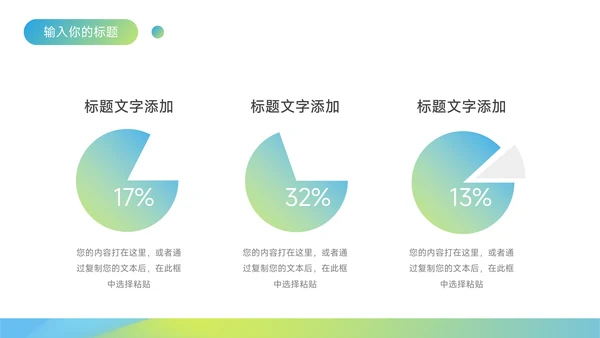 绿色渐变实用创业融资计划书PPT模板