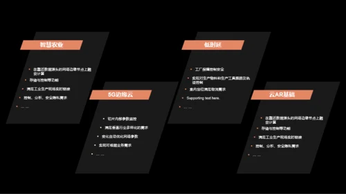 黑色创意科技智能发布会PPT案例