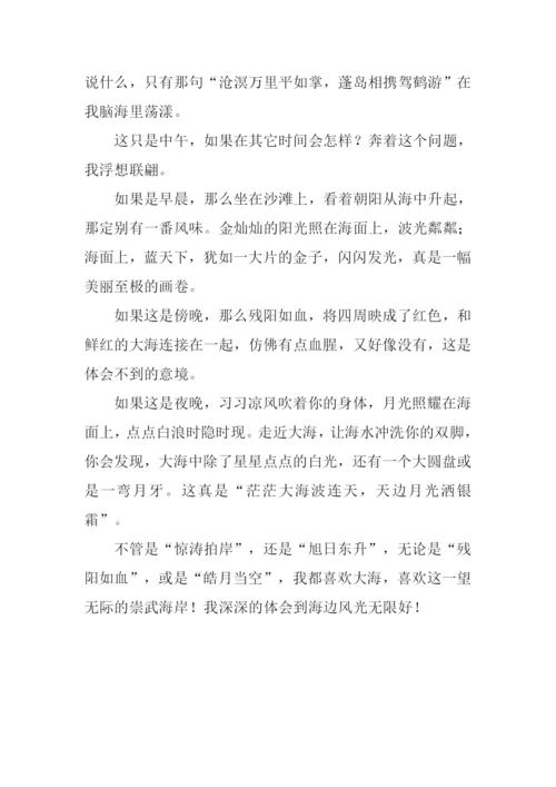 无限风光在海边作文.docx