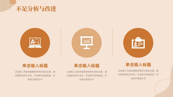莫兰迪简约棕色商务工作总结汇报PPT模板