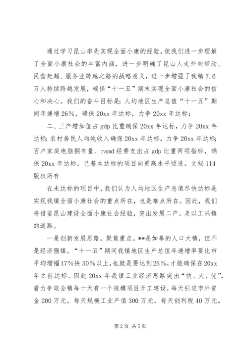 创新思路突出重点强势推进全面小康社会建设.docx